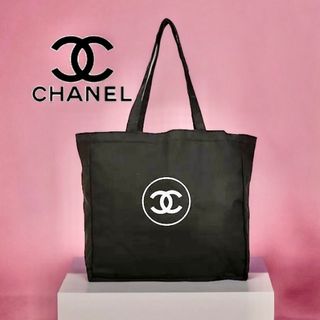 CHANEL - 【新品】シャネル　ノベルティ　トートバッグ　ブラック