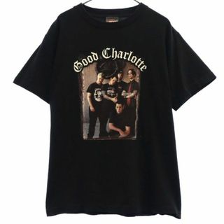 シュート グッドシャー プリント 半袖 Tシャツ SMALL ブラック SHOOT ロック バンドT メンズ(Tシャツ/カットソー(半袖/袖なし))