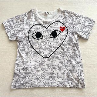 コムデギャルソン(COMME des GARCONS)のコムデギャルソン PLAY シンプソンズ コラボ Tシャツ 半袖 総柄 Lサイズ(Tシャツ(半袖/袖なし))