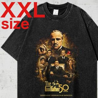 【レア】The Godfather　ゴッドファーザー　Tシャツ　ブラック　XXL(Tシャツ/カットソー(半袖/袖なし))