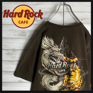 ハードロックカフェ(Hard Rock CAFE)のハードロックカフェ☆ビッグロゴ半袖Tシャツ 定番希少デザイン(両面プリント)(シャツ)