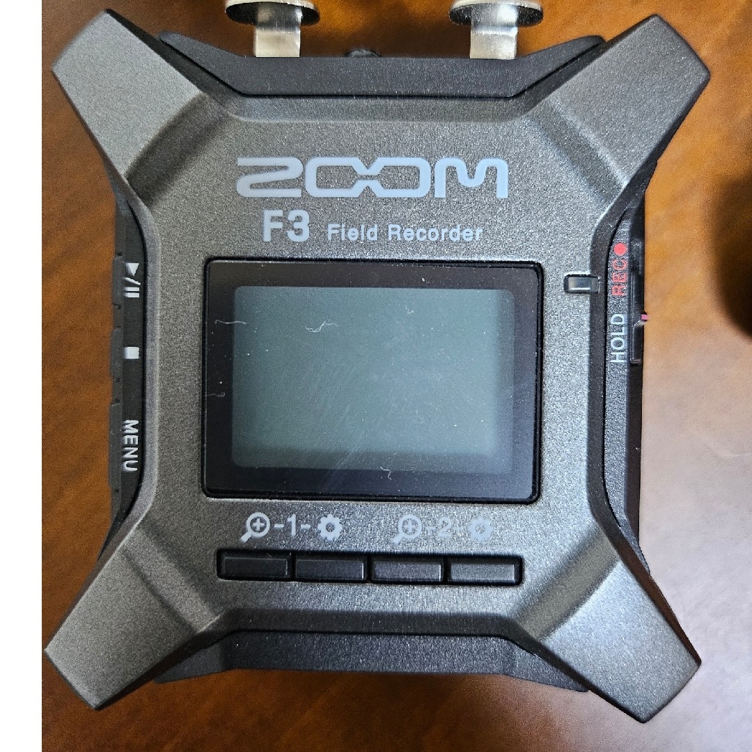 ZOOM F3】32bitフロートレコーダーとケースとキャノン端子の ZOOM F3】32bitフロートレコーダーとケースとキャノン端子の