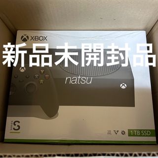 Microsoft - 新品未使用・未開封品 xbox series s 1TB 本体 ブラック