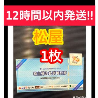 マツヤフーズ(松屋フーズ)の松屋　株主優待(その他)