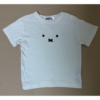 miffy - 【miffy ミッフィー】半袖Tシャツ　シンプル　ホワイト　キッズ　90cm