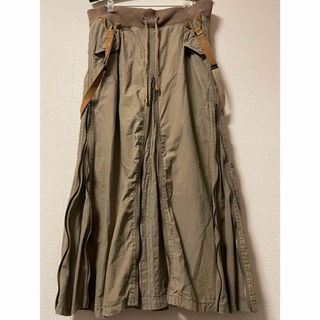 ゴア(goa)のgoa Cargo suspenders skirt スカート 00's y2k(ロングスカート)