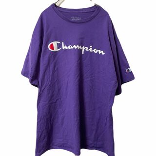 チャンピオン(Champion)のChhampion 半袖Tシャツ L フロントロゴ プリント(Tシャツ/カットソー(半袖/袖なし))