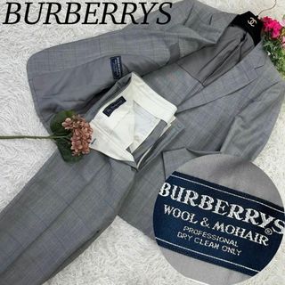 バーバリー(BURBERRY)のA715 バーバリー メンズ スーツ 上下 シングル グレー L 175 AB6(スーツジャケット)