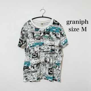 Graniph - 希少 graniph グラニフ ムーミン 半袖 Tシャツ M ホワイト