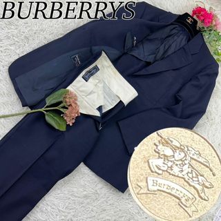 バーバリー(BURBERRY)のA702 バーバリー メンズ スーツ 上下 シングル ネイビー L 175(スーツジャケット)