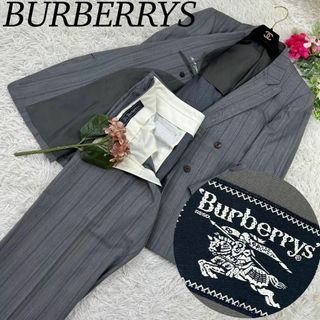 バーバリー(BURBERRY)のA701 バーバリー メンズ スーツ 上下 ダブル グレー L 175 AB6(スーツジャケット)