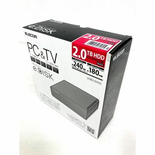 ELECOM - 新品　ELECOM　USB3.0対応　外付けハードディスク　2.0TB