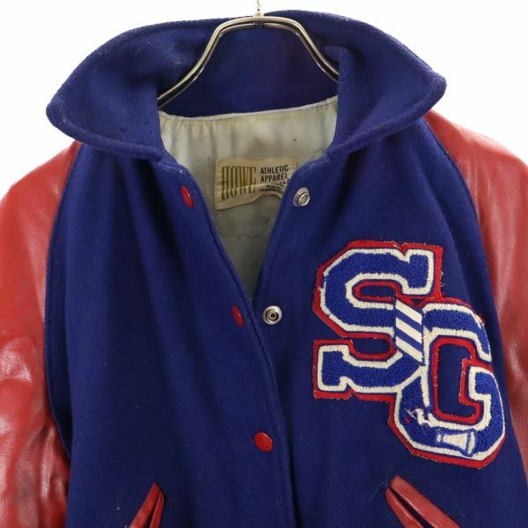 HOWE ATHLETIC APPAREL 70s ウール ヴィンテージ スタジャン 36 HOWE ATHLETIC APPAREL 70s ウール ヴィンテージ スタジャン 36