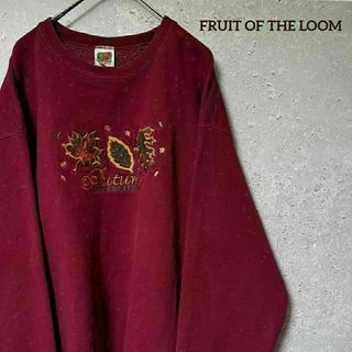 フルーツオブザルーム(FRUIT OF THE LOOM)の90 FRUIT OF THE LOOM フルーツオブザルーム スウェット XL(スウェット)