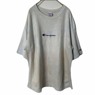 チャンピオン(Champion)の90s 古着 Champion リバースウィーブ Tシャツ ムラ染 ゆるだぼ(Tシャツ/カットソー(半袖/袖なし))