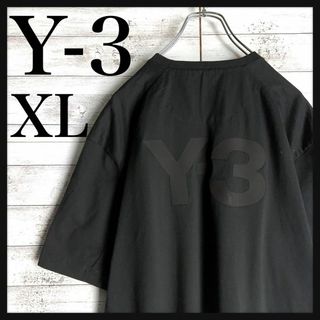 9069【希少XLサイズ】Y-3☆バックプリント ビッグサイズtシャツ　美品