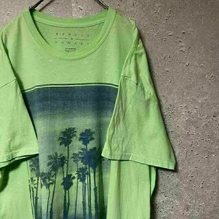REBELS & NOMADS Tシャツ 半袖 プリント ゆるダボ XL(Tシャツ/カットソー(半袖/袖なし))