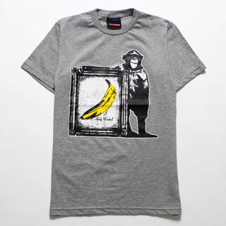 新品 アンディ・ウォーホル Tシャツ M/グレー udt-0055(Tシャツ/カットソー(半袖/袖なし))