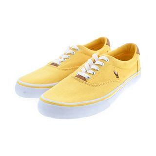 Polo Ralph Lauren スニーカー UK8(26.5cm位) 黄 【古着】【中古】