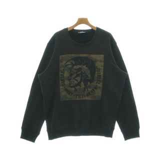 DIESEL - DIESEL ディーゼル スウェット XXL 黒 【古着】【中古】