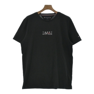 TOMMY HILFIGER - TOMMY HILFIGER トミーヒルフィガー Tシャツ・カットソー L 黒 【古着】【中古】