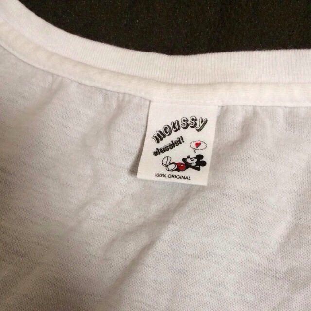 moussy(マウジー)のmoussy ミッキーTシャツ レディースのトップス(Tシャツ(半袖/袖なし))の商品写真