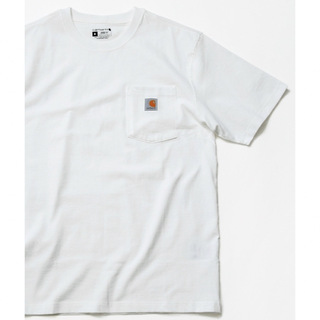 カーハート(carhartt)の白S カーハート　K87 ポケットTシャツ　carharttwip(Tシャツ/カットソー(半袖/袖なし))