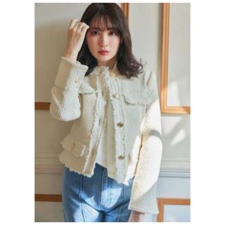 Her lip to - herlipto ハーリップトゥ Spring Tweed Jacket