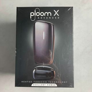 プルームテック(PloomTECH)の② 新品◎プルームx アドバンスド ブラック ploom 本体 最新型 送料無料(タバコグッズ)