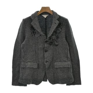 robe de chambre ジャケット M グレーx黒(チェック) 【古着】【中古】(その他)