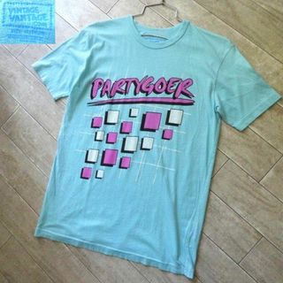 Vintage Vantage Tee 未使用 M ライトブルー USA製(Tシャツ/カットソー(半袖/袖なし))