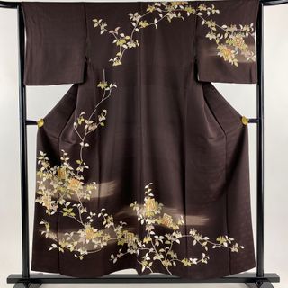 訪問着 身丈155cm 裄丈64cm 正絹 秀品 【中古】(着物)