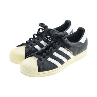 アディダス(adidas)のadidas アディダス スニーカー 26.5cm 黒 【古着】【中古】(スニーカー)