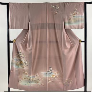 訪問着 身丈152cm 裄丈63cm 正絹 美品 秀品 【中古】(着物)