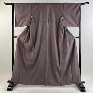 紬 身丈163cm 裄丈66cm 正絹 美品 秀品 【中古】(着物)