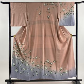 訪問着 身丈154cm 裄丈63cm 正絹 秀品 【中古】(着物)