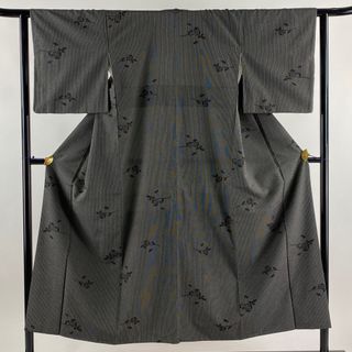 紬 身丈150cm 裄丈62.5cm 正絹 美品 秀品 【中古】(着物)