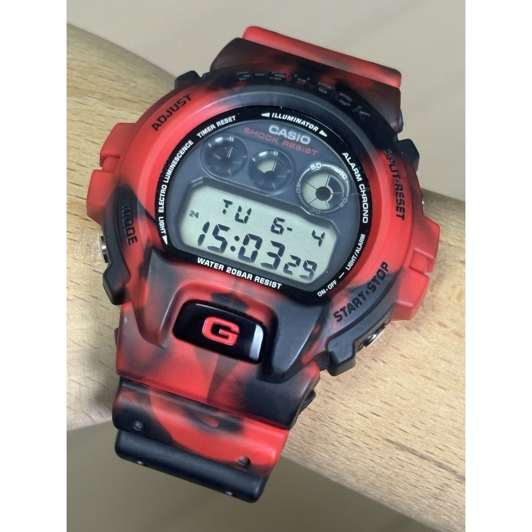 G-SHOCK - G-SHOCK/ジャミンカラー/DW-6900/迷彩カモ/レッド G-SHOCK - G-SHOCK/ジャミンカラー/DW-6900/迷彩カモ/レッド