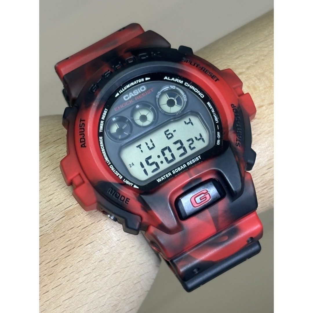 G-SHOCK - G-SHOCK/ジャミンカラー/DW-6900/迷彩カモ/レッド G-SHOCK - G-SHOCK/ジャミンカラー/DW-6900/迷彩カモ/レッド