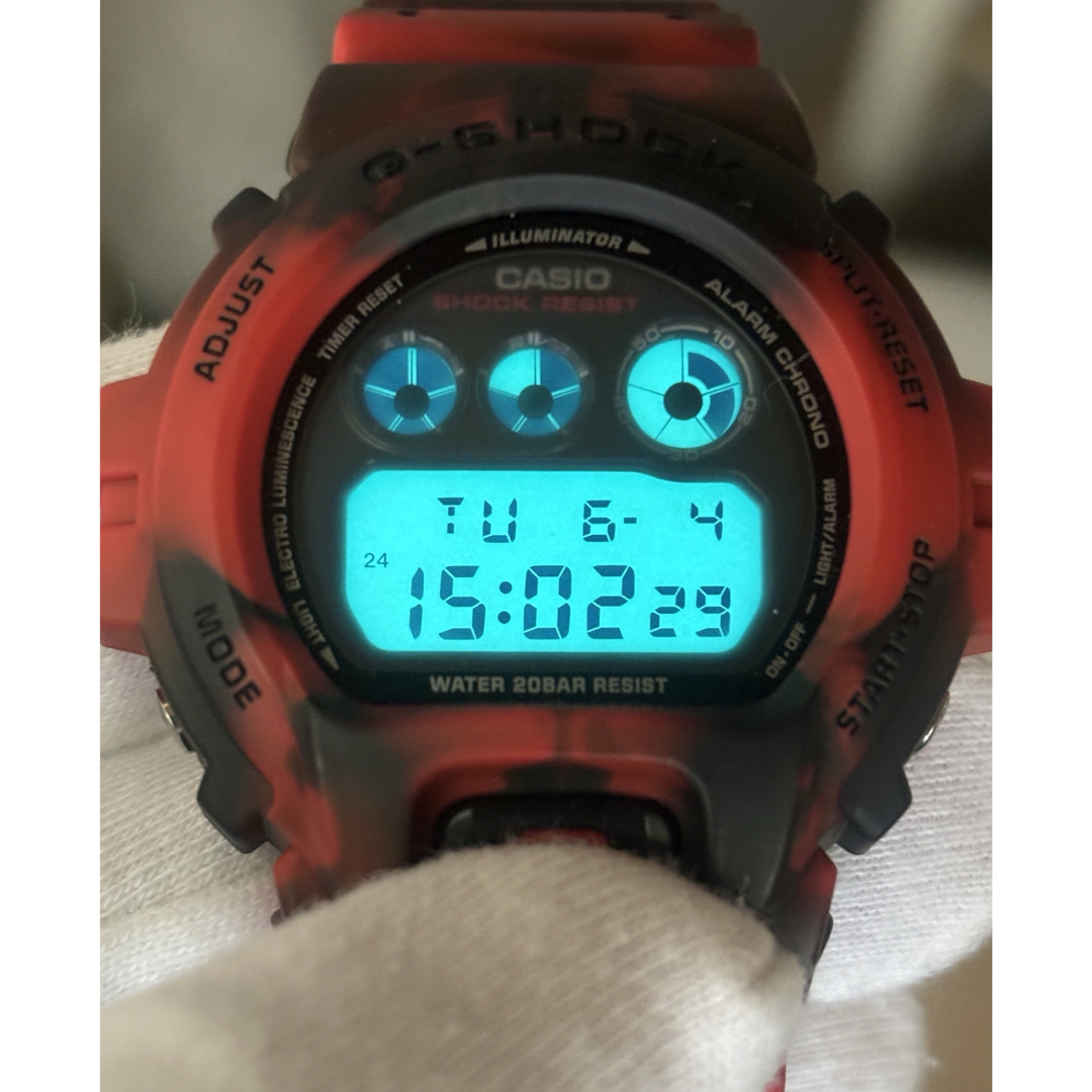 G-SHOCK - G-SHOCK/ジャミンカラー/DW-6900/迷彩カモ/レッド G-SHOCK - G-SHOCK/ジャミンカラー/DW-6900/迷彩カモ/レッド