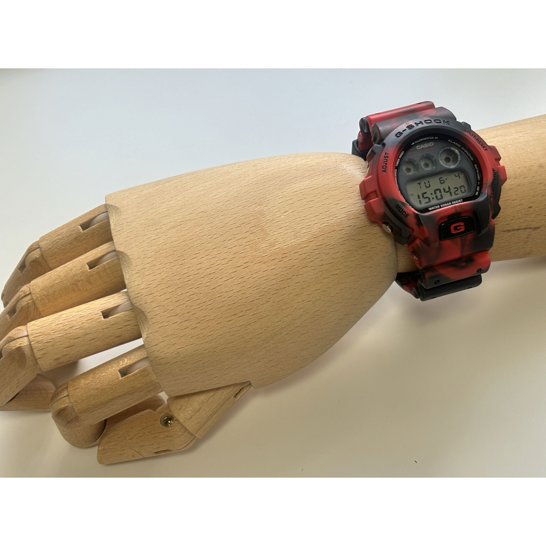 G-SHOCK - G-SHOCK/ジャミンカラー/DW-6900/迷彩カモ/レッド G-SHOCK - G-SHOCK/ジャミンカラー/DW-6900/迷彩カモ/レッド
