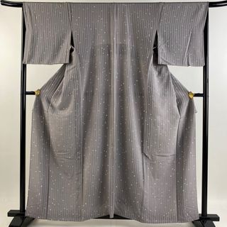 小紋 身丈159.5cm 裄丈66.5cm 正絹 美品 優品 【中古】(着物)