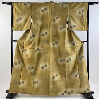 紬 身丈162cm 裄丈65cm 正絹 美品 秀品 【中古】