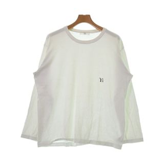 ワイズ(Y's)のY's ワイズ Tシャツ・カットソー 4(L位) 白 【古着】【中古】(Tシャツ/カットソー(半袖/袖なし))