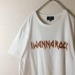 g fuva 半袖　Tシャツ　プリントロゴ　Mメンズ 白(Tシャツ/カットソー(半袖/袖なし))