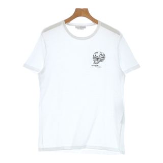 アレキサンダーマックイーン(Alexander McQueen)のALEXANDER MCQUEEN Tシャツ・カットソー M 白 【古着】【中古】(Tシャツ/カットソー(半袖/袖なし))