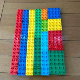 Lego - LEGOデュプロ　2×2→50個　2×4→10個