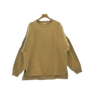 blurhms - blurhms ブラームス Tシャツ・カットソー 4(XL位) ベージュ 【古着】【中古】