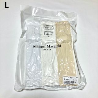 新品 XL 23ss メゾン マルジェラ パックT Tシャツ 白系統 Maison Margiela（旧Maison Martin Margiela） - マルジェラ