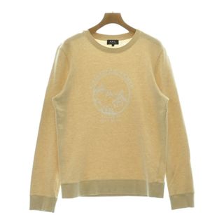 A.P.C. アーペーセー スウェット L ベージュ 【古着】【中古】(スウェット)